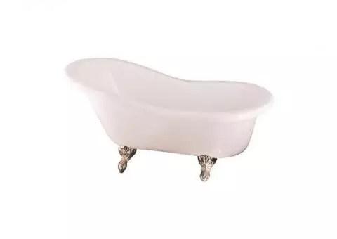 Barclay Acrylic Clawfoot Tub, Estelle style