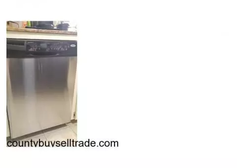 Stainless Whirlpool Dishwasher