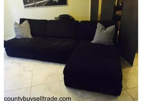 Black couch