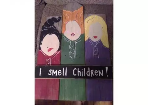 Hocus Pocus Halloween Sign