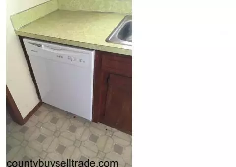 White Frigidaire Dishwasher